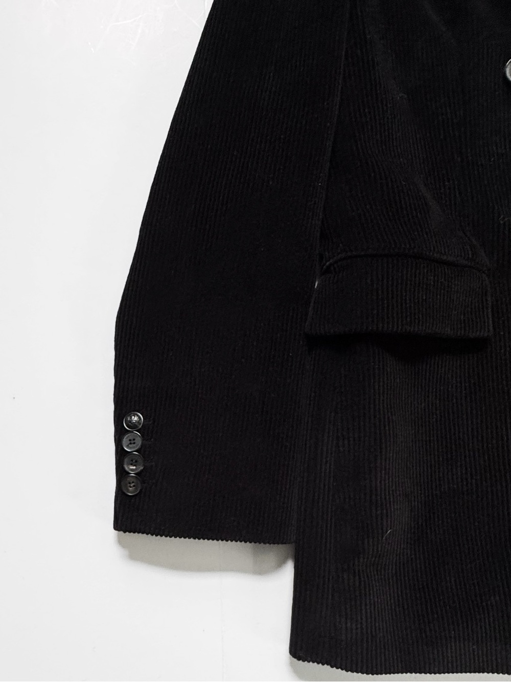 The Kooples Black Italian Corduroy Double-Breasted Blazer NWT EU 38, US 6 - Picture 8 of 12